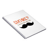 Humorvolles Euchre-Score-Buch Notizblock (Rechte Seite)