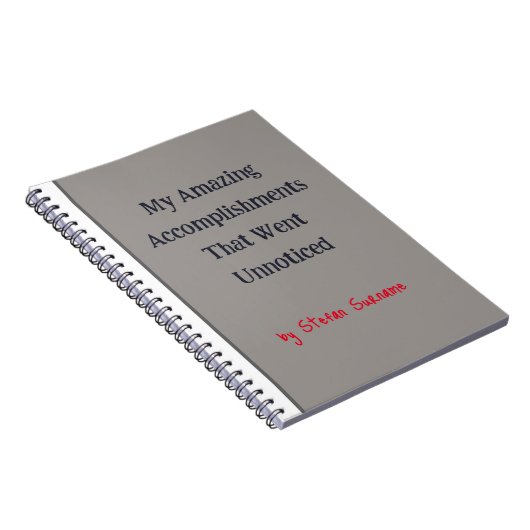 Humorvolles Geschenk für Freunde oder Mitarbeiter! Notizblock (Rechte Seite)