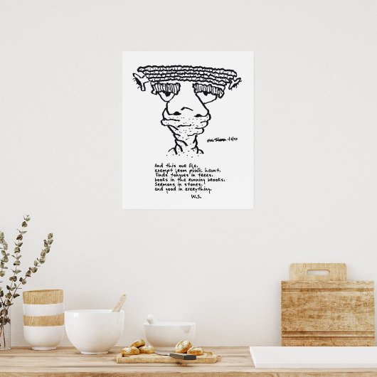 Humorvolles Gut-Read Freak Poster 1-6-23 (Küche)