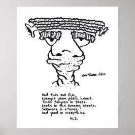 Humorvolles Gut-Read Freak Poster 1-6-23