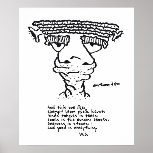 Humorvolles Gut-Read Freak Poster 1-6-23 (Vorne)