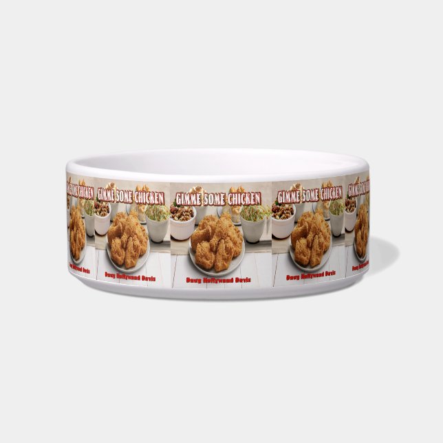 humorvolles Haustiergericht Napf (Vorderseite)