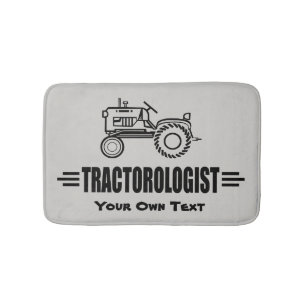 Humorvolles individuelles Traktor Badematte