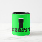 Humorvolles irisches Bier Tasse (Zentrum)