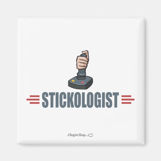 Humorvolles Joystick Gaming Magnet (Vorne)