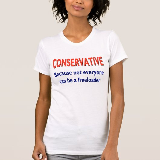 Humorvolles konservatives Shirt (Vorderseite)
