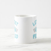 Humorvolles Lasst uns eingelegt werden  Kaffeetasse (Mittel)
