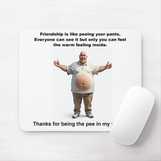 humorvolles Mousepad (Mit Mouse)