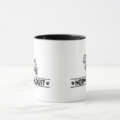 Humorvolles Norwich Terrier Tasse (Zentrum)