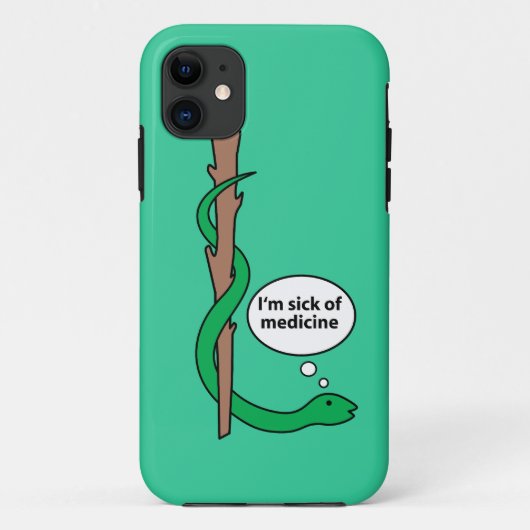 Humorvolles Personal von Asclepius Case-Mate iPhone Hülle (Rückseite)