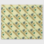 Humorvolles Sasquatch Geschenkpapier (Flach)