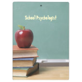 Humorvolles Schulpsychologe-Klemmbrett Klemmbrett (Rückseite)