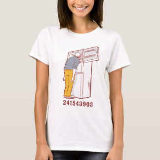 humorvolles T-Shirt der Hauptgefriermaschine