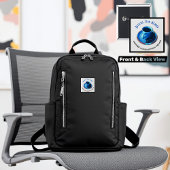 Humorvolles Teammitglied der Button