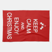 Humorvolles WeihnachtsGeschirrtuch Küchentuch (Horizontal)