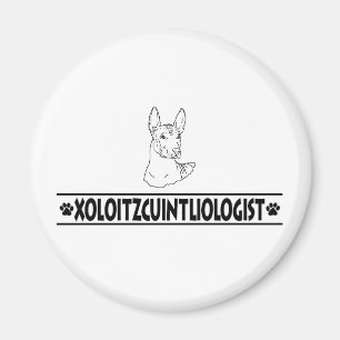 Humorvolles Xoloitzcuintli Magnet
