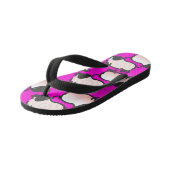 Humour 1 Pig Jahr 2019 - Farbkids wählen FF Kinderbadesandalen (Schrägansicht)