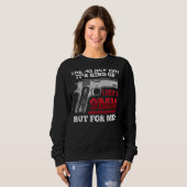 Humour 45 Caliber 1911 Pistol Marksman Gun Eigentü Sweatshirt (Vorne ganz)