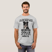 Humour Border Collie T-Shirt (Vorne ganz)