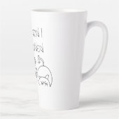 Humour Cat Lover Zitat Niedlicher Name Milchtasse (Rechts)