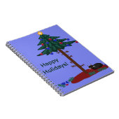 Humour Cat Notebook Notizblock (Rechte Seite)