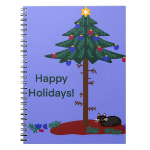 Humour Cat Notebook Notizblock