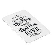 Humour Clean Kitchen Secret Magnet (Rechte Seite)