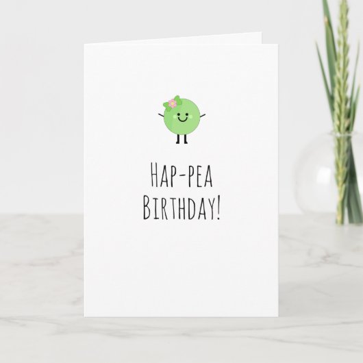 Humourous Birthday Card Niedlich Pech Karte (Vorderseite)