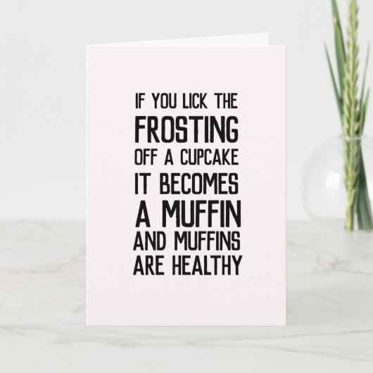 Humourous Geburtstagskarte Karte (Vorderseite)