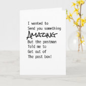 Humourous Geburtstagskarte Phantastisch Karte (Gelbe Blume)