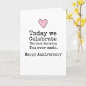 Humourous Karte (Gelbe Blume)