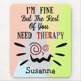 Humourous Mouse Mat Mousepad