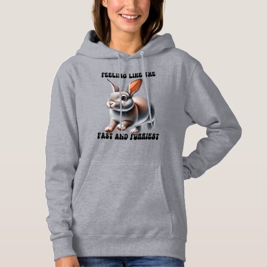 Humous Bunny Rabbit Hoodie (Vorderseite)