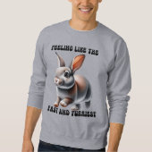 Humous Bunny Rabbit Sweatshirt (Vorderseite)