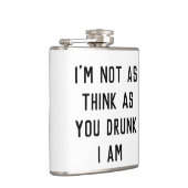 Humous Drunken Banter Flachmann (Rechts)