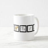 Hump Day Calendar Funny Coffee Tasse (VorderseiteRechts)