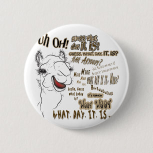 Hump Day Camel Button
