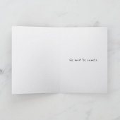 Hump Day Camel Couple Valentine's Anniversary Karte (Innenseite)