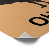 Hump Day Camel Funny Mittwoch Poster-Zeichen Poster (Ecke)