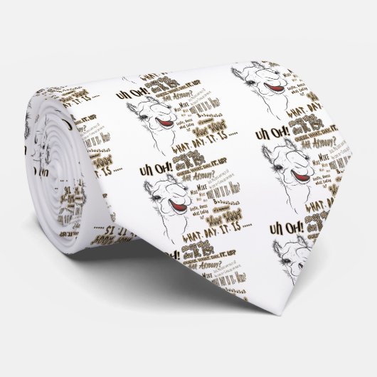 Hump Day Camel Krawatte (Gerollt)