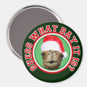 Hump Day Camel raten, was für ein Tag Weihnachten  Magnet (Vorderseite/Rückseite)