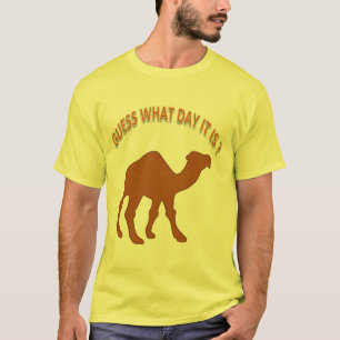Hump Day Camel raten Welcher Tag ist es? T-Shirt