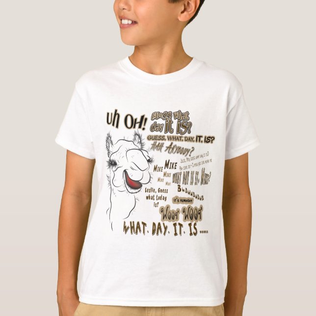 Hump Day Camel T-Shirt (Vorderseite)