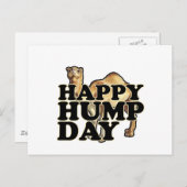 Hump Day Camel T Shirts M.png Postkarte (Vorne/Hinten)