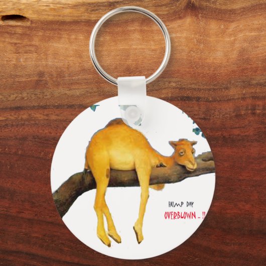 Hump Day Camel .. überschwänglich Schlüsselanhänger (Vorderseite)