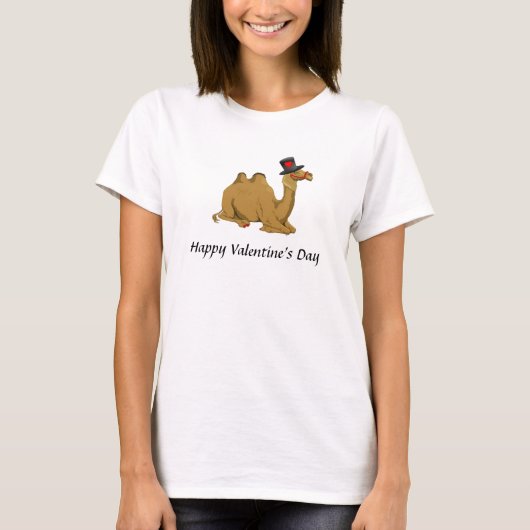 Hump Day Camel Valentinstag T - Shirt (Vorderseite)