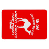 Hump Day Camel Whoot Whoot Flexi Magnet (Horizontal)