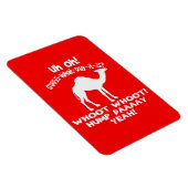 Hump Day Camel Whoot Whoot Flexi Magnet (Rechte Seite)
