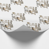 Hump Day Camel Wrapping Paper Geschenkpapier (Ecke)