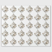 Hump Day Camel Wrapping Paper Geschenkpapier (Flach)